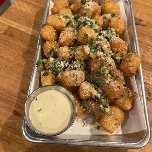 Garlic Tots