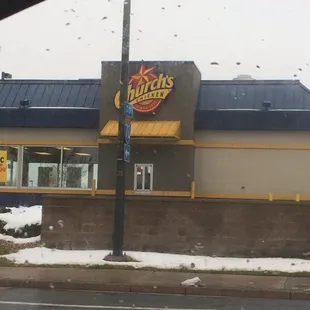 the front of a restaurant