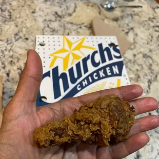 Yes, I&apos;m back at the circus (see my previous Church&apos;s review)... #tinychicken