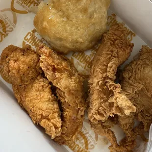 Spicy chicken strips