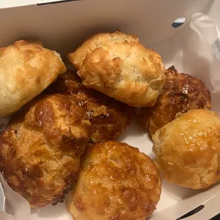 BURNT BISCUITS!!! No please no thank you no have a nice day from the employee..