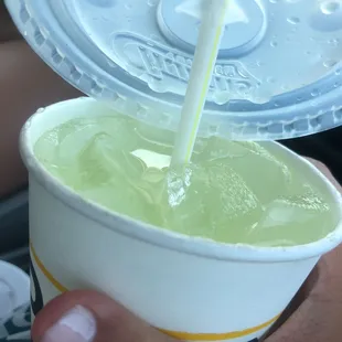 mold/dirt (not sure )  around the rim of my cup ..