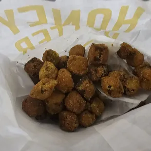 Fried okra