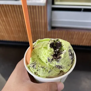 Mint monster and Nutella kinder