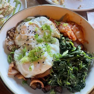 Bacon Kimchi Hash