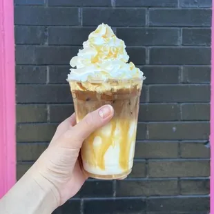 Iced macchiato
