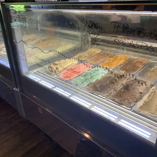 Ice cream display