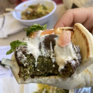 Falafel pita