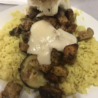 Chicken Kebab Plate