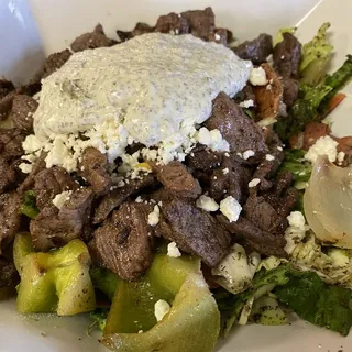 Beef Fatoush Salad(tenderloin strips)