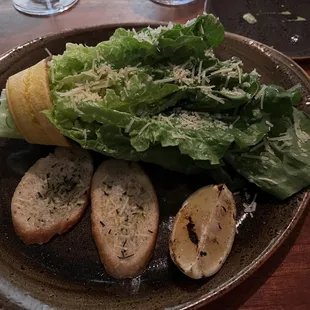 Caesar Salad, love the presentation