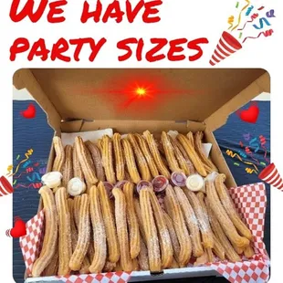 Party size available