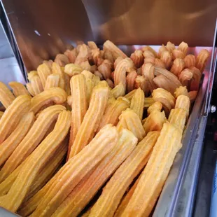 Our Churros are made fresh.