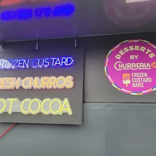 Churros or Frozen Custard Bars?  You decide!