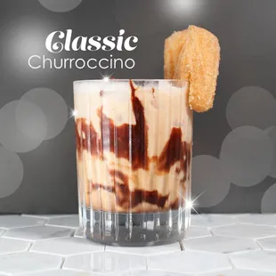 Churroccino - Classic Signature Latte - Cold or Hot
