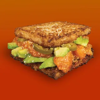 Poke Salmon Crispy Rice Sandwich