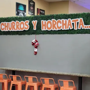 churros y horchata