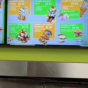 Menus