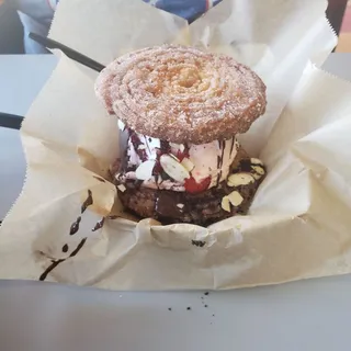 Churro Ice Cream Sandwich