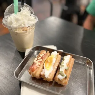 New Mexico flight (delicious) and  the churro shake (to die for).