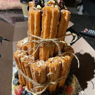 Churro cake