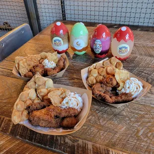 The spread.