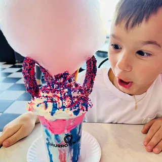 COTTON CANDY MILKSHAKE
