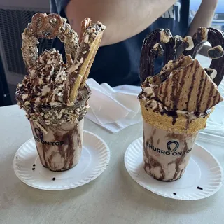 NUTZELLA PRETZEL MILKSHAKE