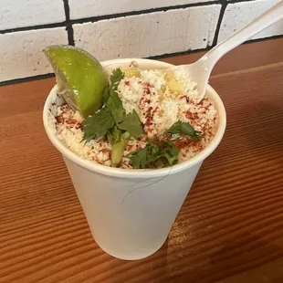 Cup of corn