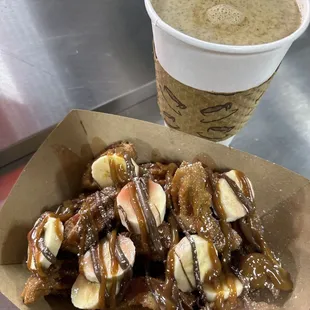 Champurrado &amp; Churro bites