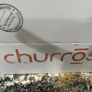 Churros box