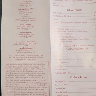 Menu 5/24