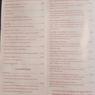 Menu 5/24