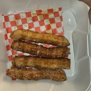 4 of the churros