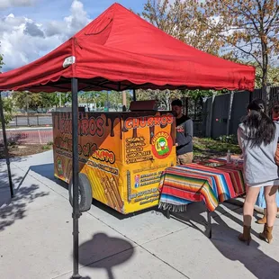 They arrived on time to set up at our event!