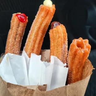 Churros - one of each flavor