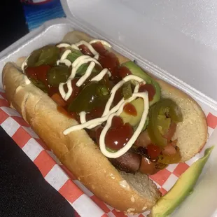 LA style hot dogs super good