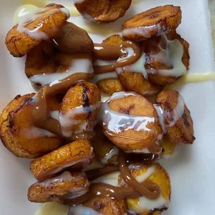 Fried bananas!