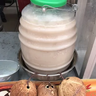 Deliciosa y refrescante horchata de coco