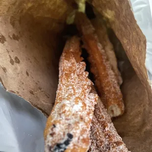 Filled churros. 10/10!
