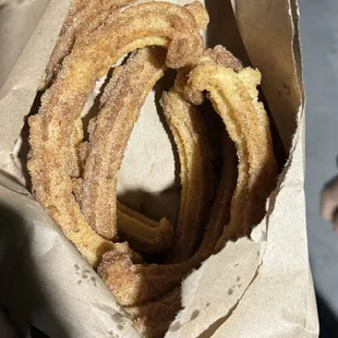 $7 for a fresh Churro Bag