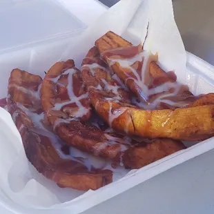 Our Delicious Fried Bannanas!