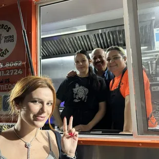 We had the most awesome opportunity to serve Bella Thorne and her crew!