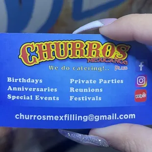 Thy offer catering options