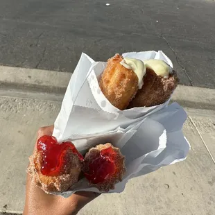 Strawberry &amp; vanilla