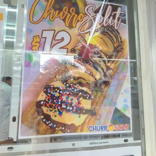 Churro split