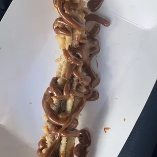Churro relleno de cajeta XTRA cajeta