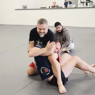 No Gi with Professor Claudio Mattos. You won't find better instruction in Lenexa, Kansas!