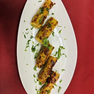 Chicken sheek kabab