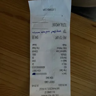 This is my small order 2 Chicken Biryani and 1 Chicken Tikka Masala Curry and 1 Lamb Wrap Waited 45 minutes , very bad restaurant